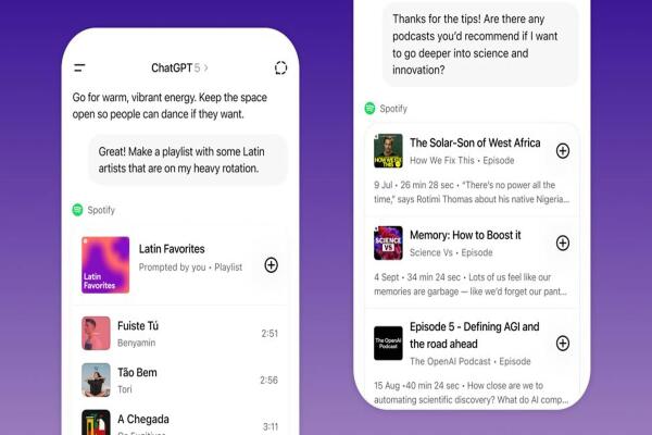 Spotify, Canva và nhiều ứng dụng khác có thể kết nối trực tiếp với ChatGPT nhờ Apps SDK mới của OpenAI